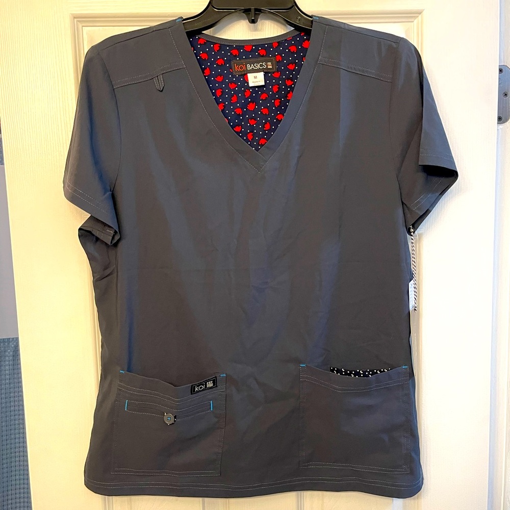 Koi Basics Scrub Top